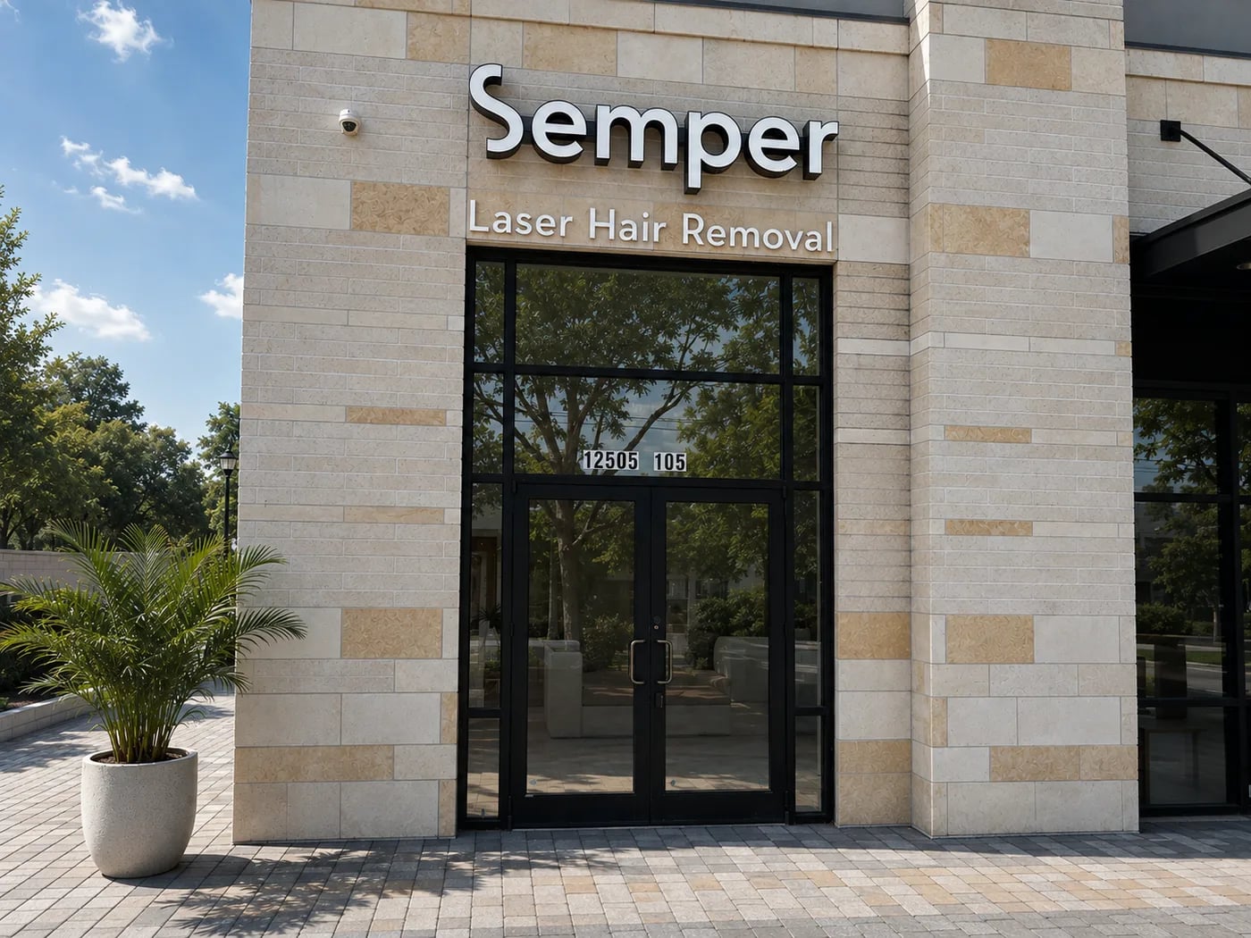 Inside Semper Laser Memorial